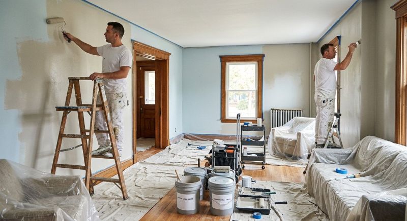 Building Interior Painting in Kansas City, KS