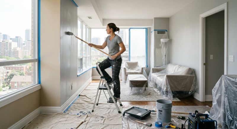 Apartment Interior Painting in Wilmington, NC