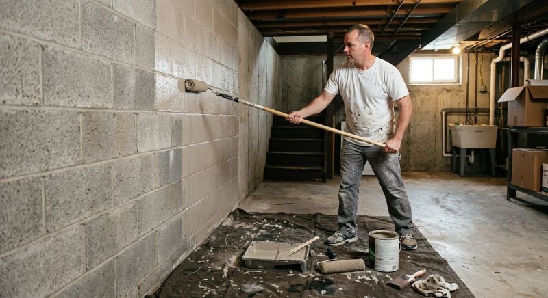 Basement Painting in Wilmington, NC