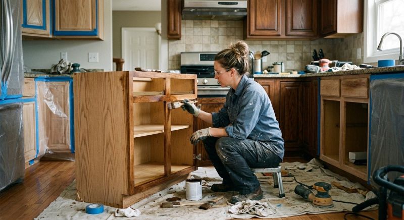 Cabinets Refinishing in Lafayette, IN