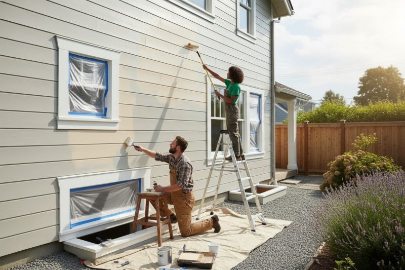 House Limewashing in Longmont, CO