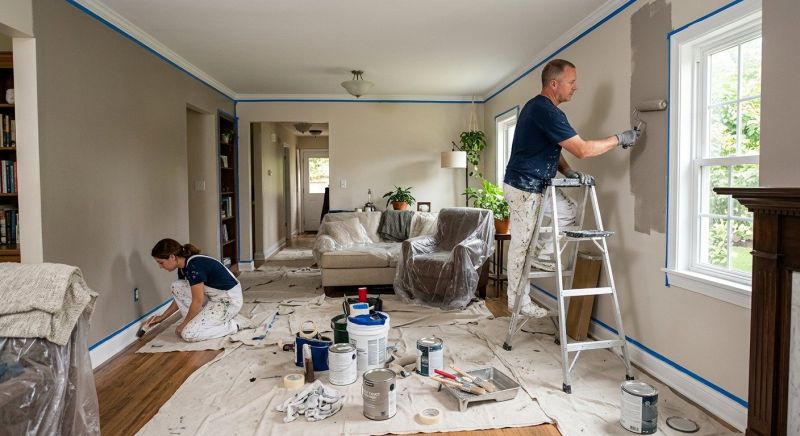 Indoor Painting Service in Kansas City, KS
