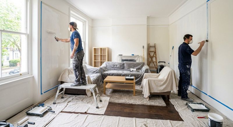 Interior Wall Painting in Wilmington, NC