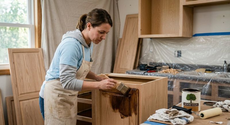Kitchen Cabinet Refinishing in Terre Haute, IN