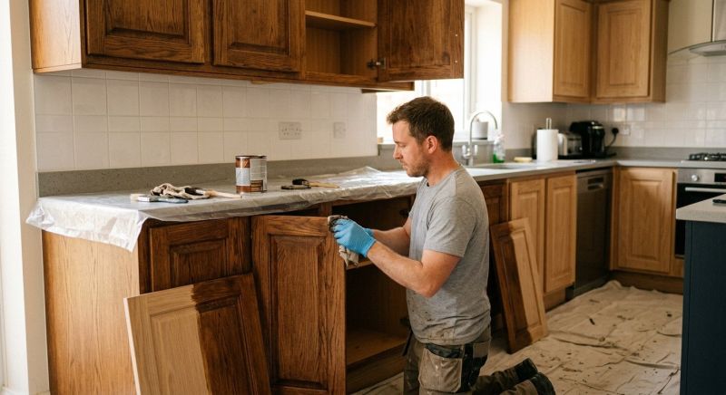 Kitchen Cabinet Refinishing in Muncie, IN