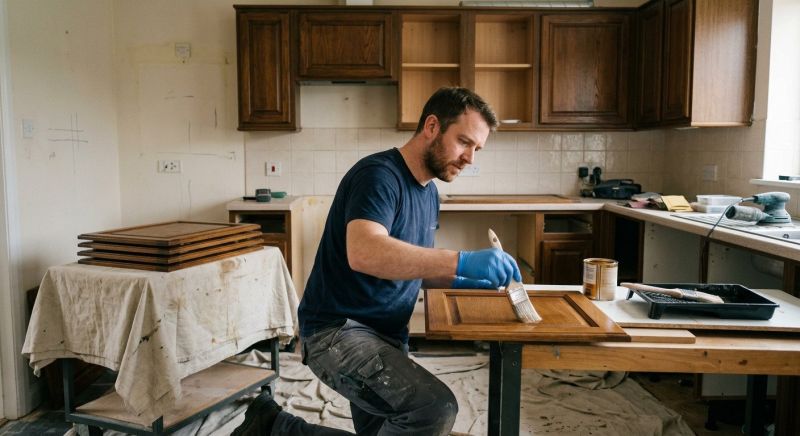 Kitchen Cabinet Refinishing in Muncie, IN