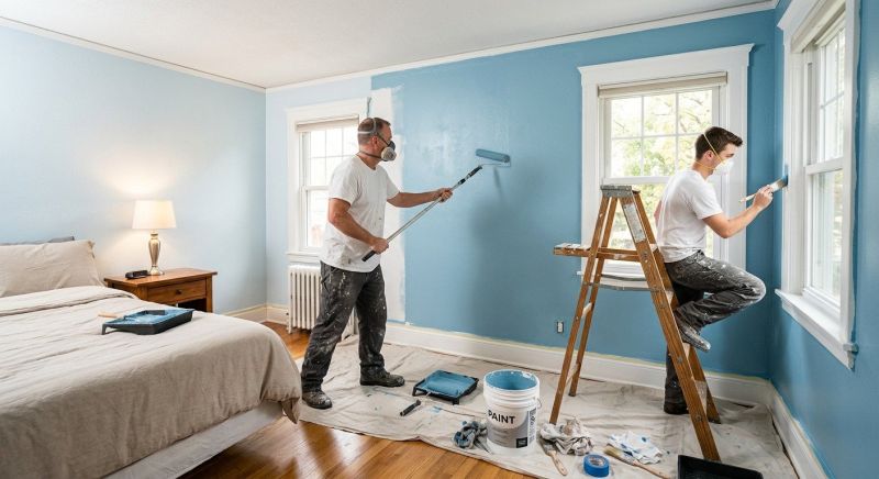 Master Bedroom Painting in Wilmington, NC